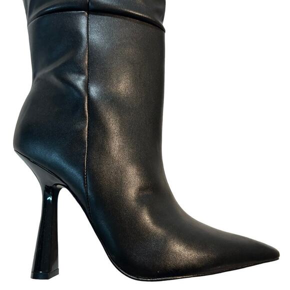 Good American Carla Over The Knee Boots Size 7 NWOT - Picture 12 of 16